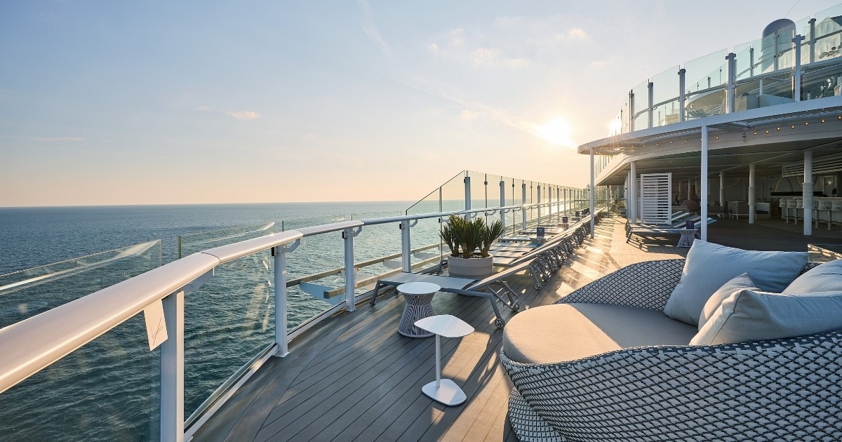 X-Bar Außenbereich auf Mein Schiff Relax