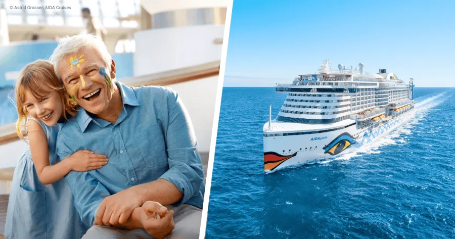 Gemeinsam auf AIDA Kreuzfahrt: 10 % Rabatt ab 2 Kabinen | Headerbild
