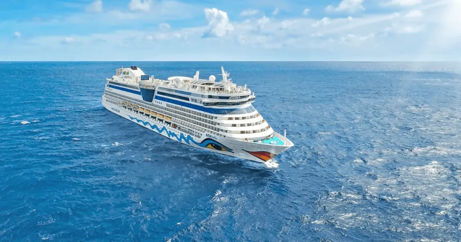 AIDA Schiff auf dem Meer