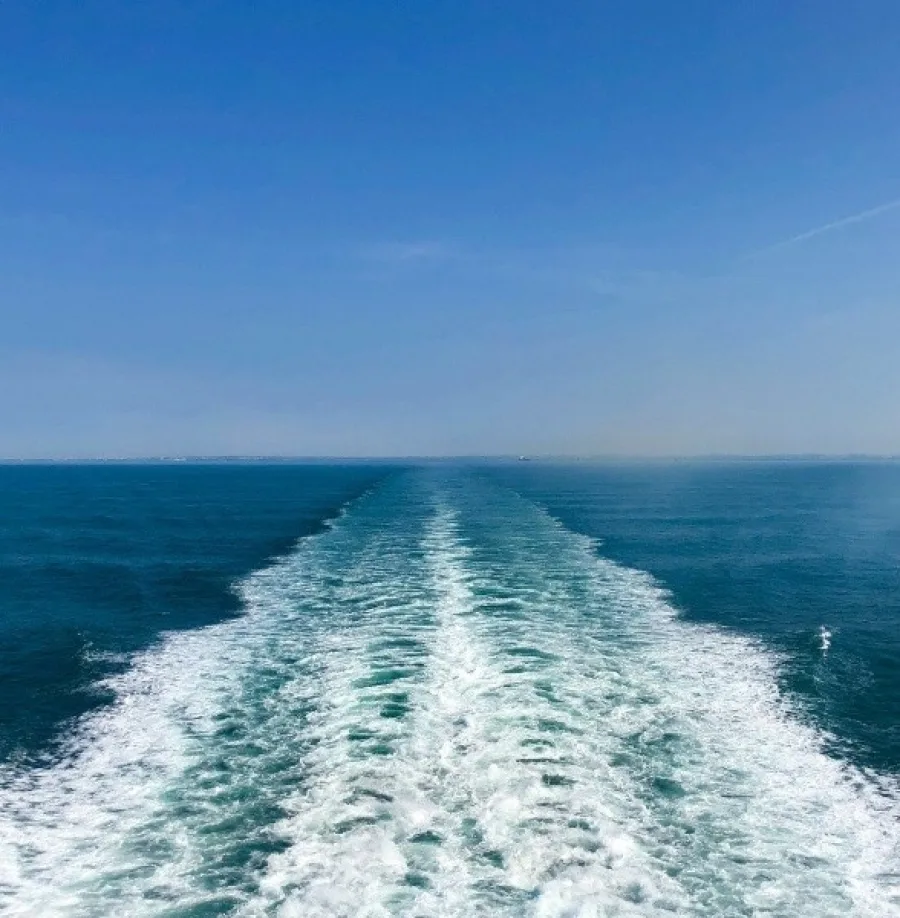 Heckwelle Kreuzfahrtschiff