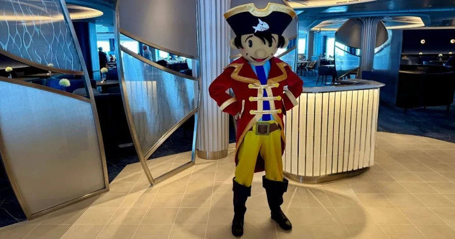 Mein Schiff Maskottchen Captain Sharky