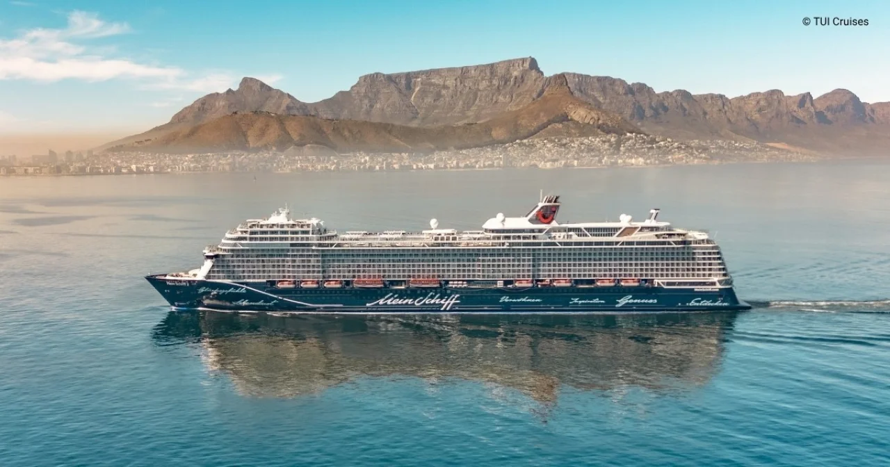 Mein Schiff in Kapstadt im Winter 2026 2027