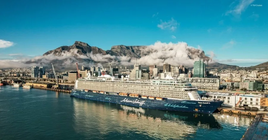 Mein Schiff 5 in Kapstadt