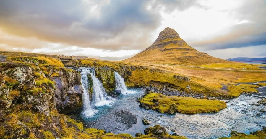 Wasserfall auf Island