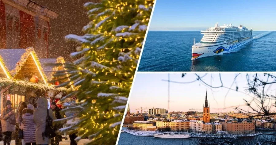 Weihnachtsmarkt, AIDA Schiff und Stockholm