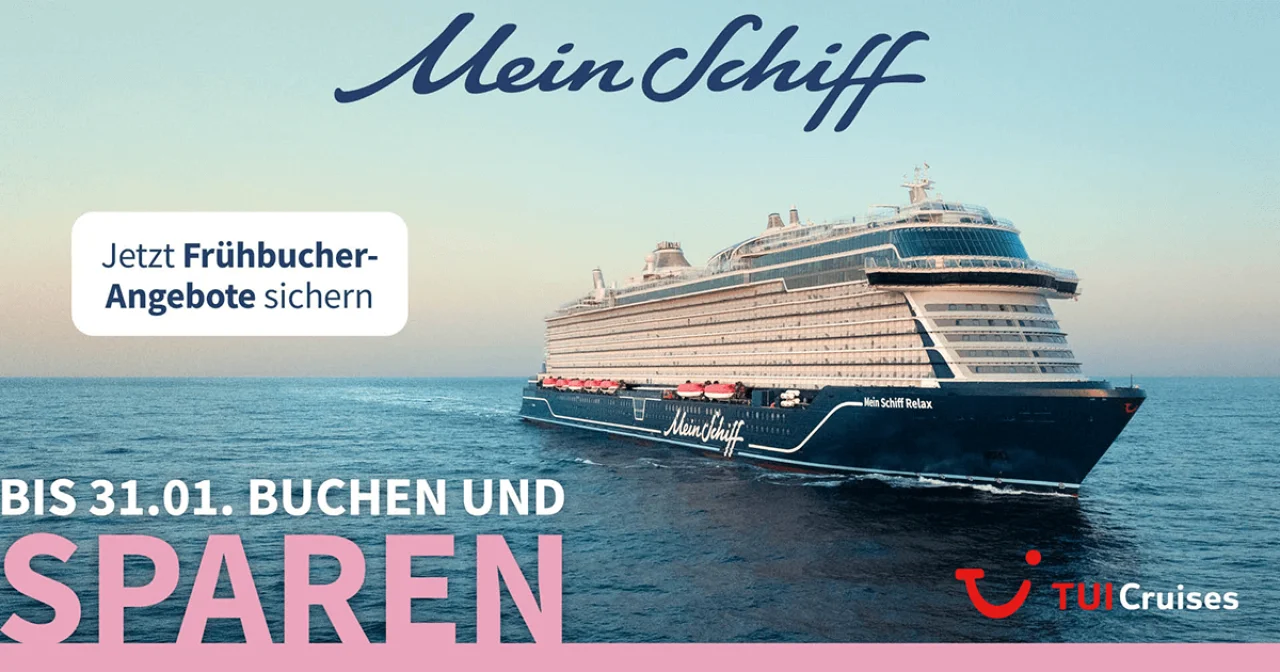 Frühbucher-Ermäßigung bei TUI Cruises