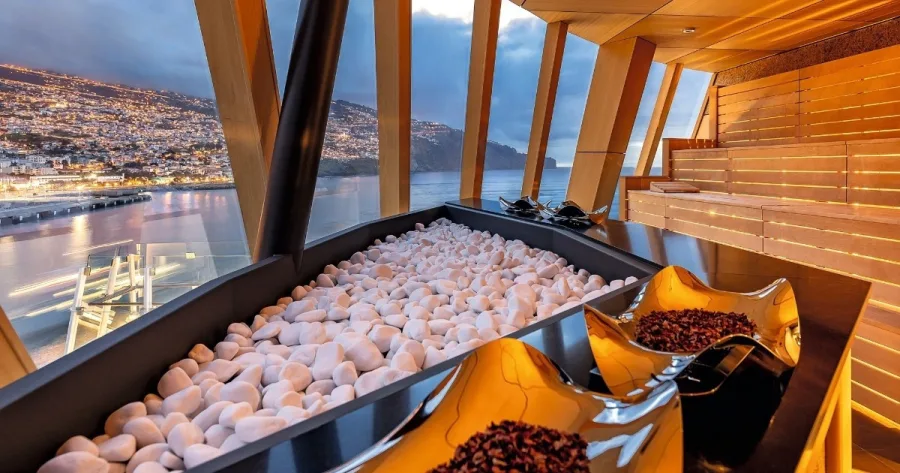 Sauna auf Mein Schiff