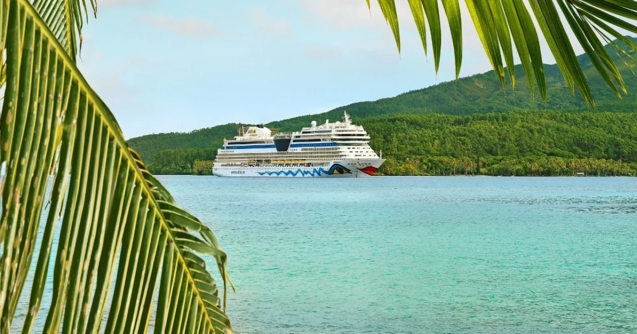 AIDA Schiff in der Karibik im Winter