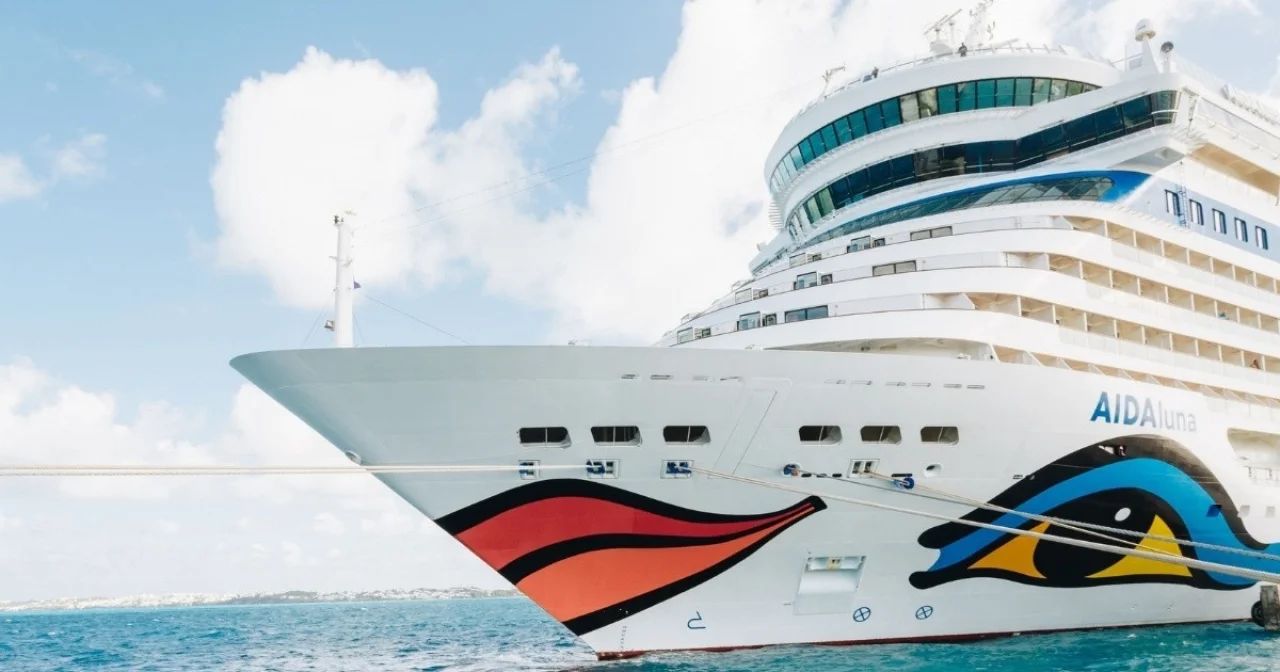 AIDAluna im Hafen