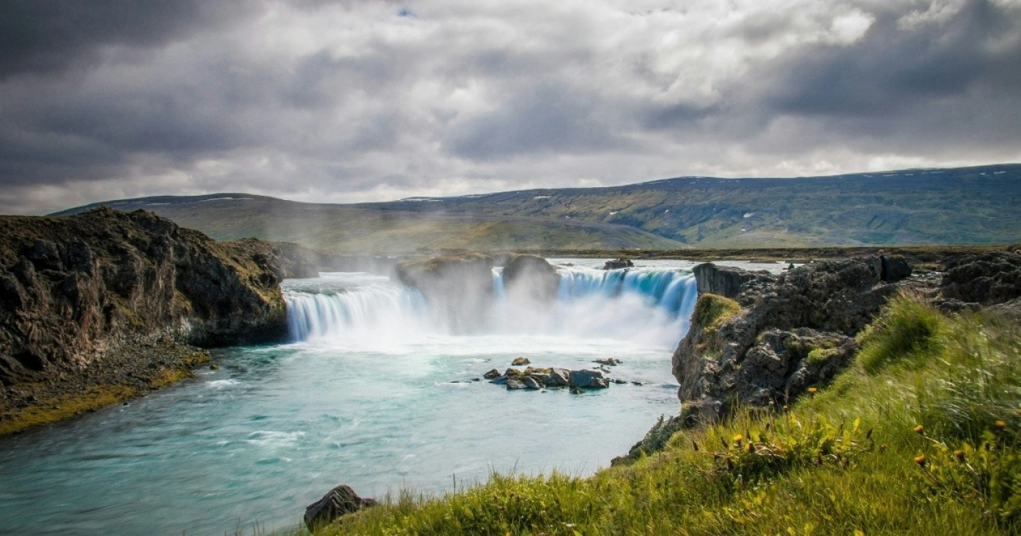 Wasserfall Goðafoss.
