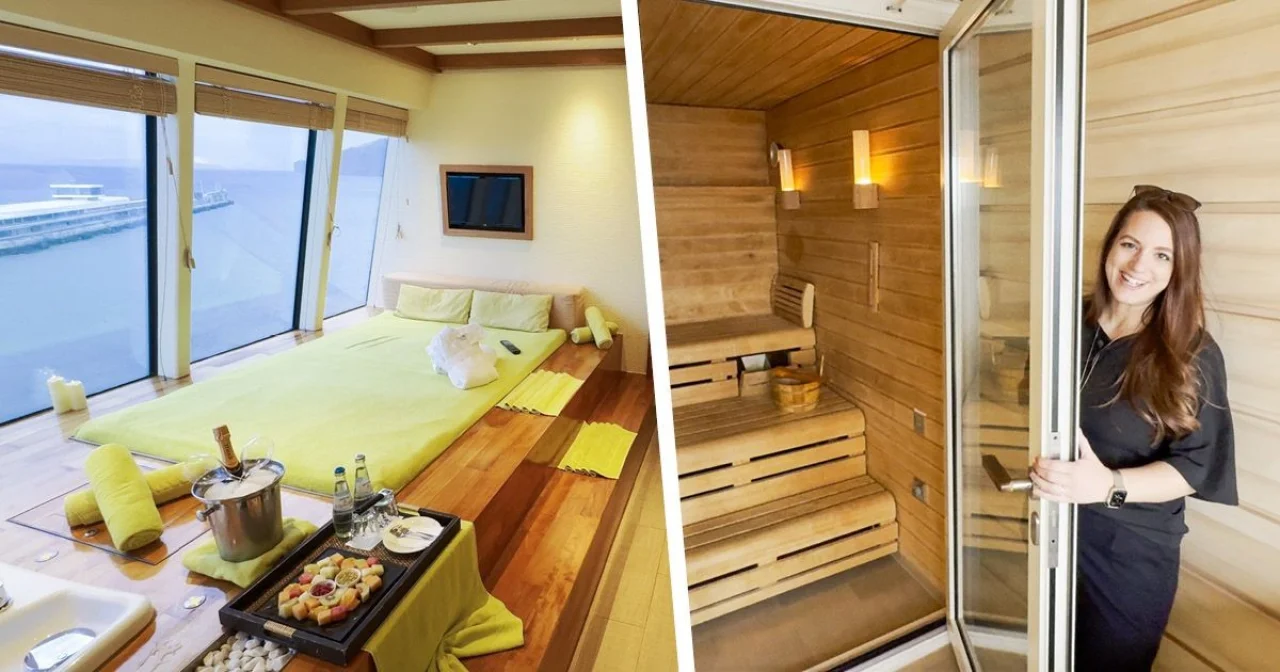 Blick in AIDA Wellness Suite