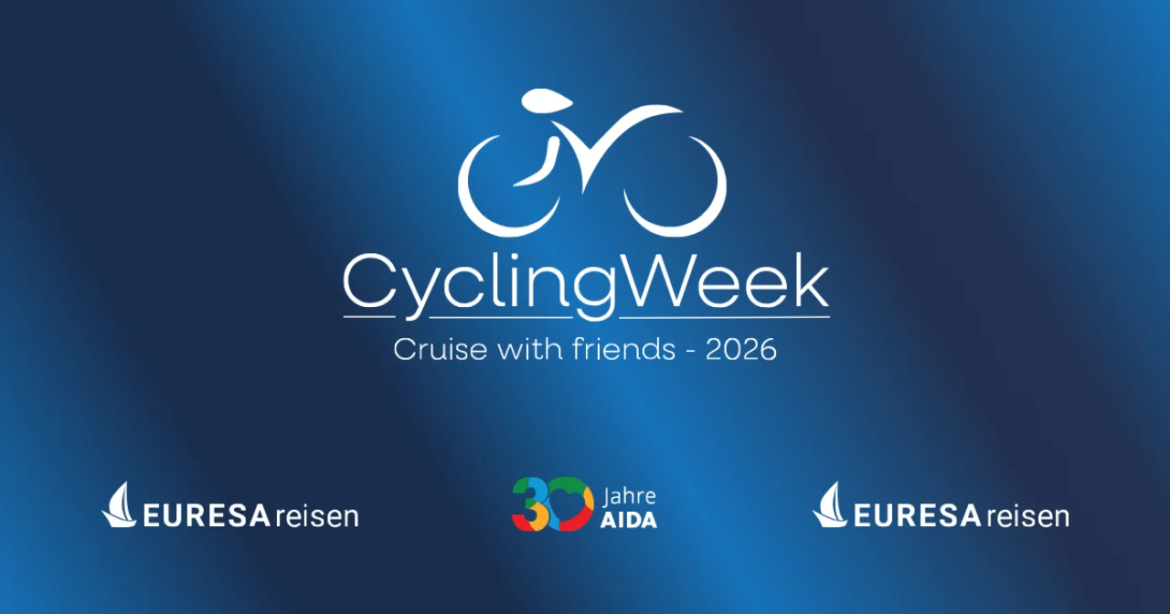 AIDA Cycling Week mit EURESAreisen Header