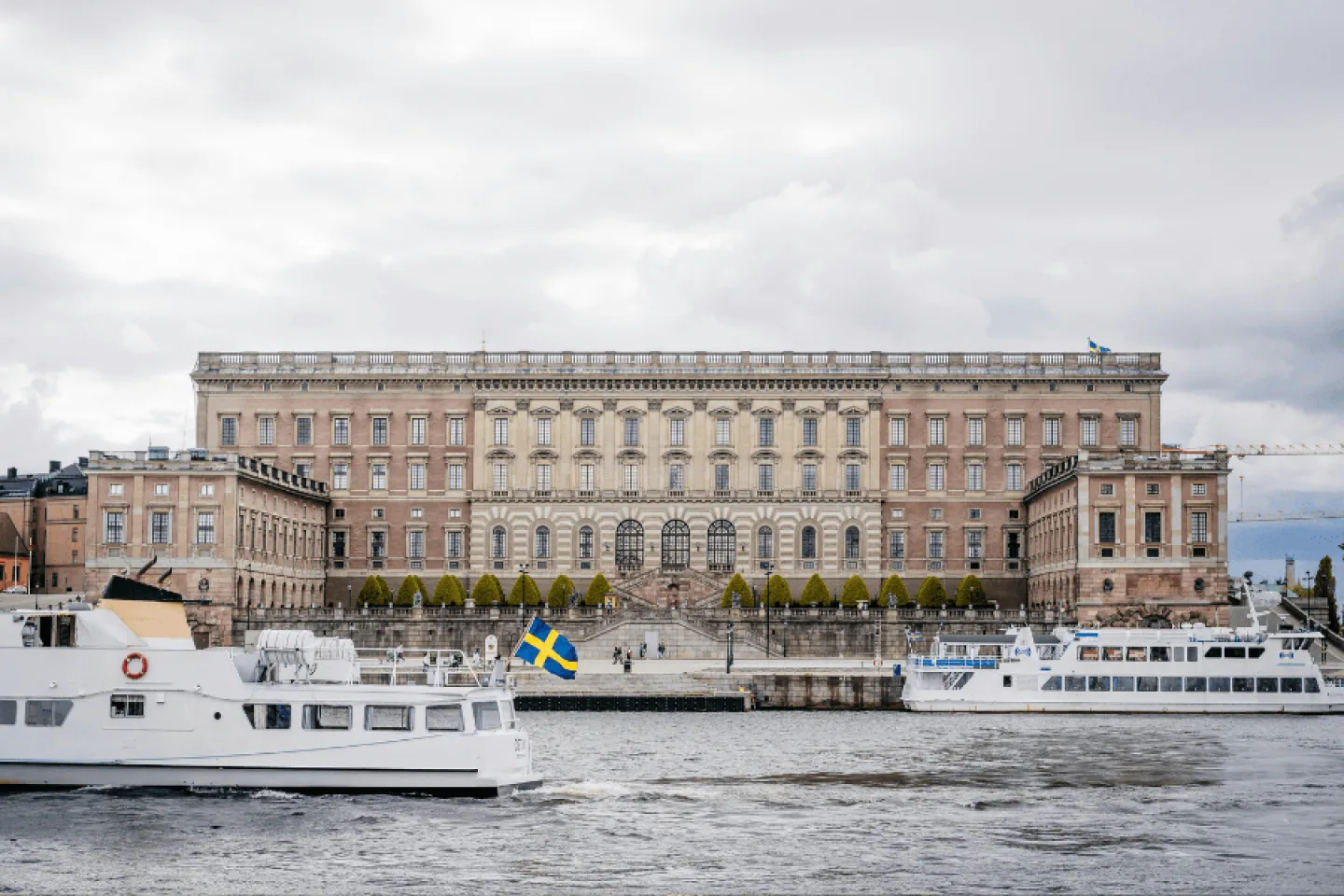Königliches Schloss in Stockholm.