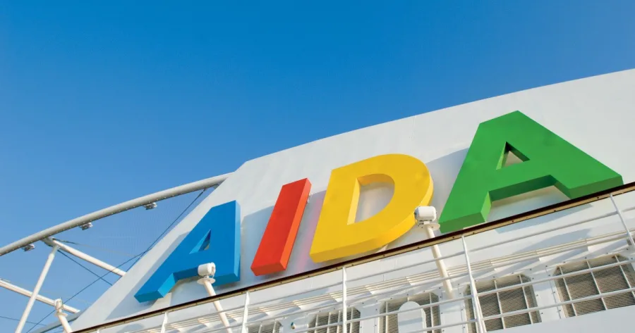 AIDA Schriftzug