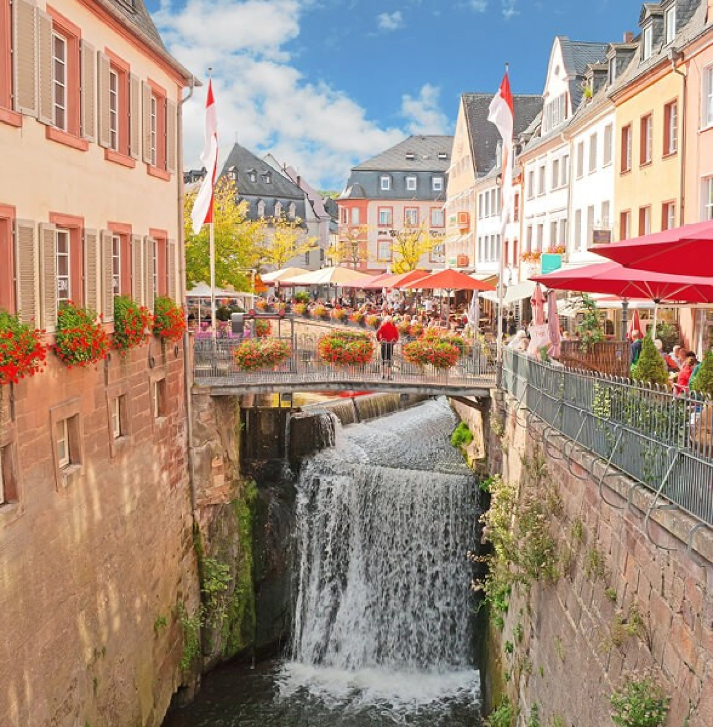 Wasserfall in Saarburg