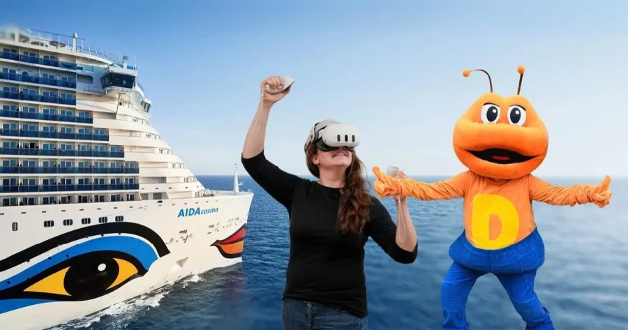 VR Game auf AIDA