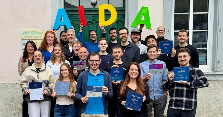 EURESAreisen Team mit Auszeichnungen von AIDA und Mein Schiff