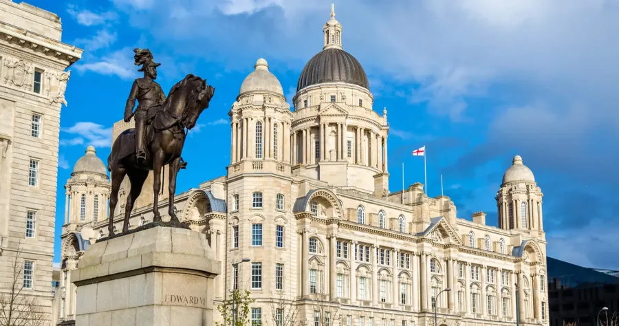Hafenbild Liverpool
