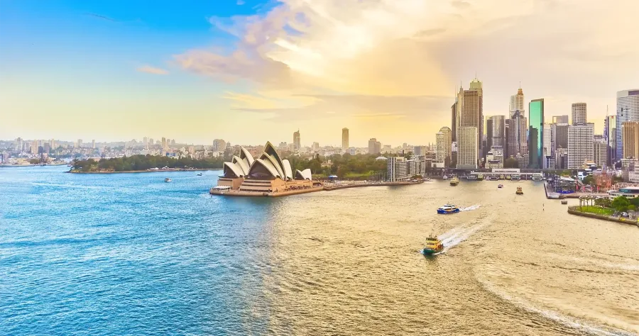 Hafenbild Sydney