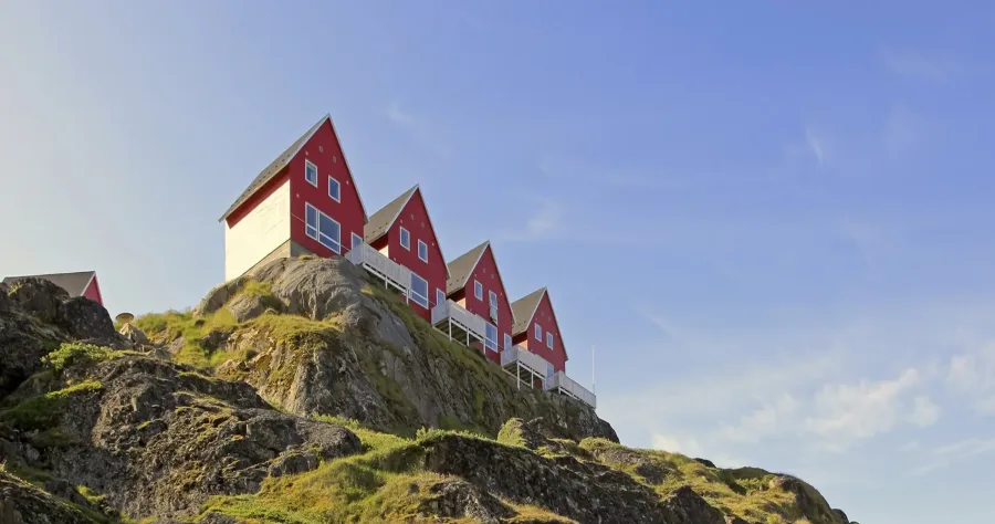 Hafenbild Sisimiut (Holsteinsborg)