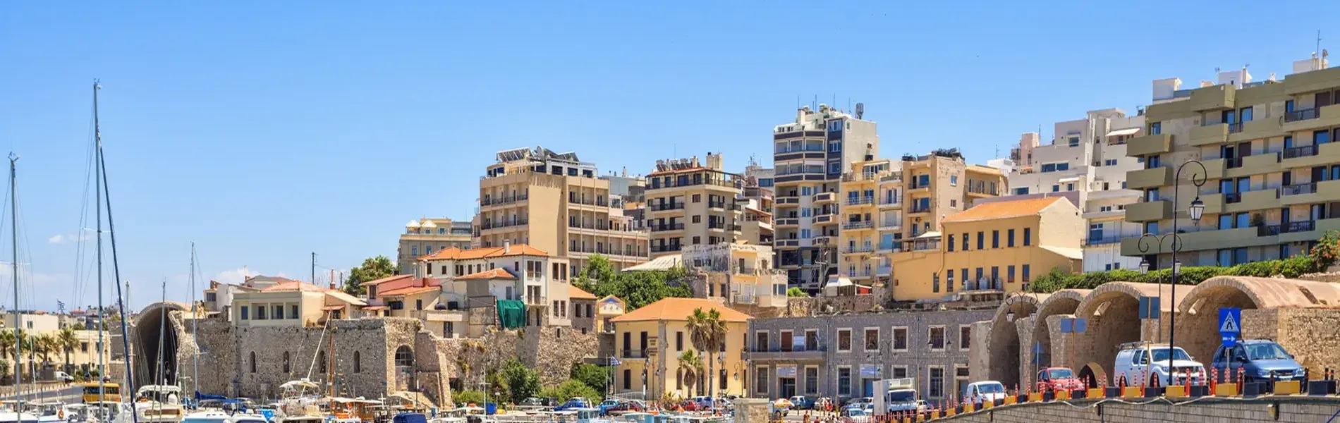 Hafenimpression Heraklion (Kreta)
