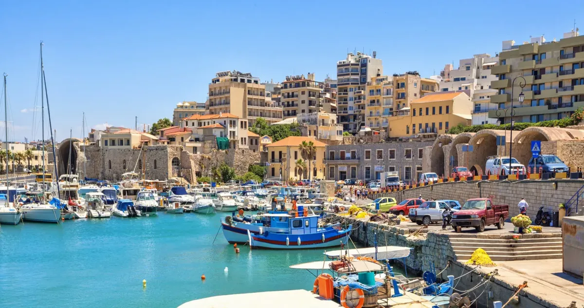 Hafenimpression Heraklion (Kreta)