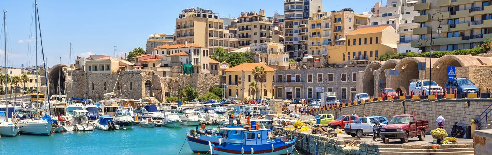 Hafenimpression Heraklion (Kreta)