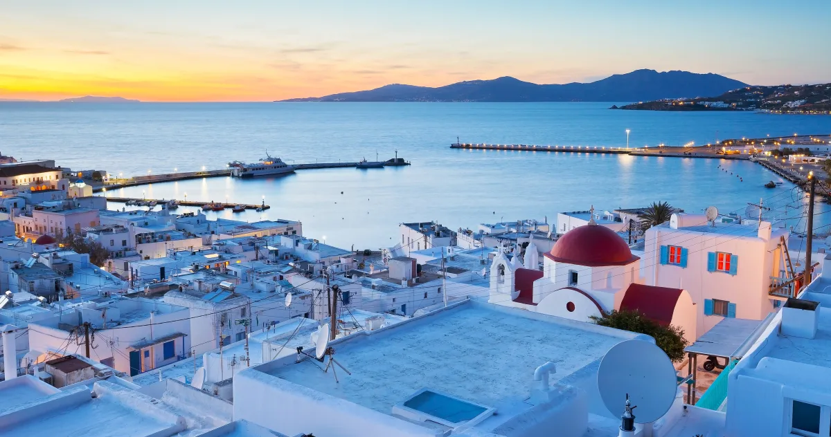 Hafenimpression Mykonos