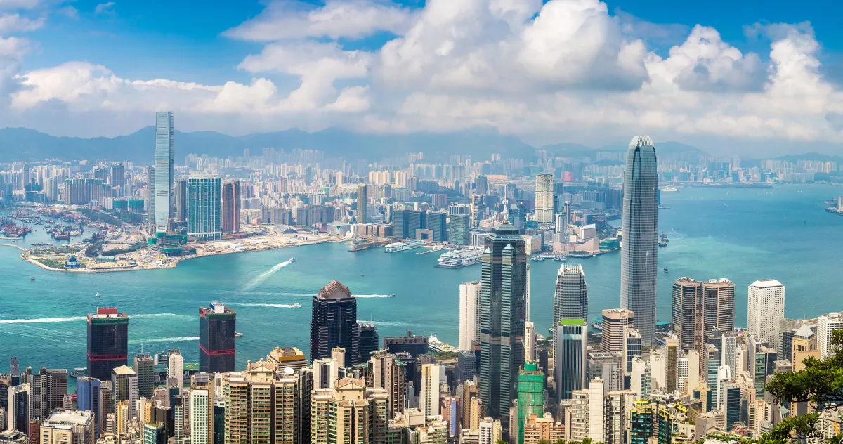 Hafenimpression Hongkong