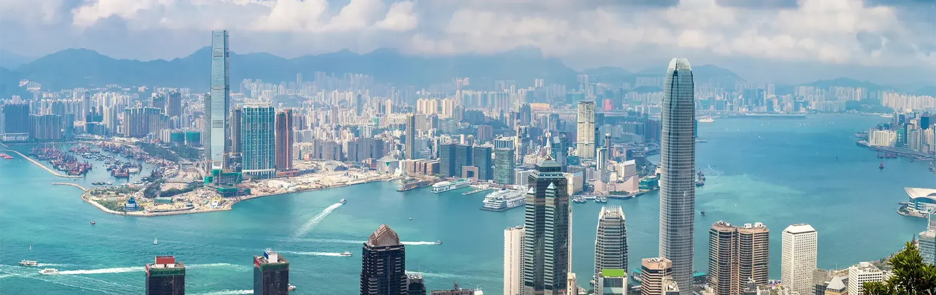 Hafenimpression Hongkong