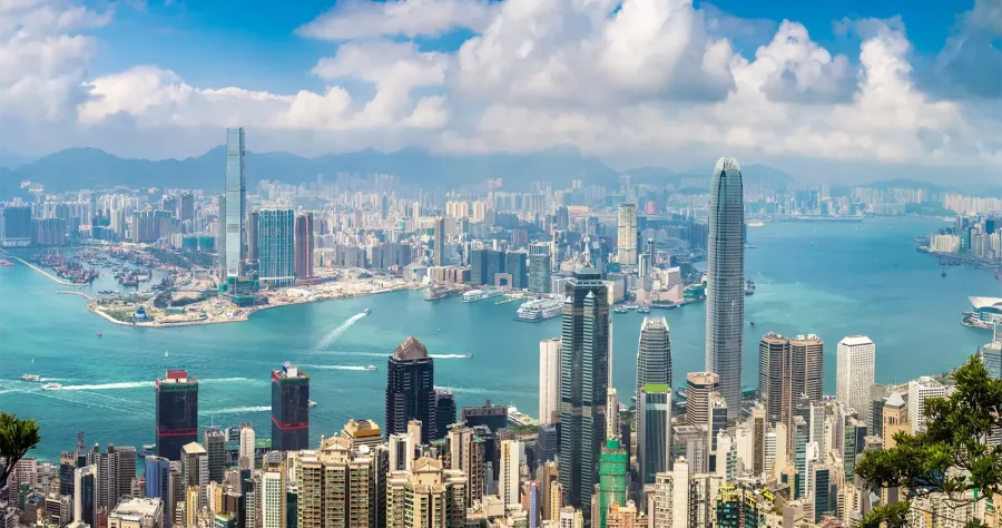 Hafenbild Hongkong