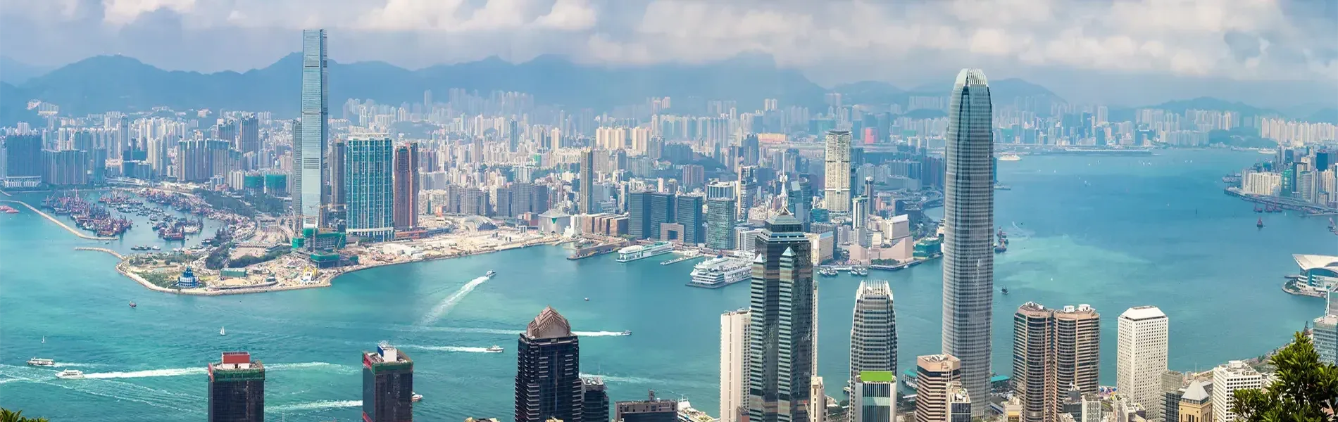 Hafenimpression Hongkong