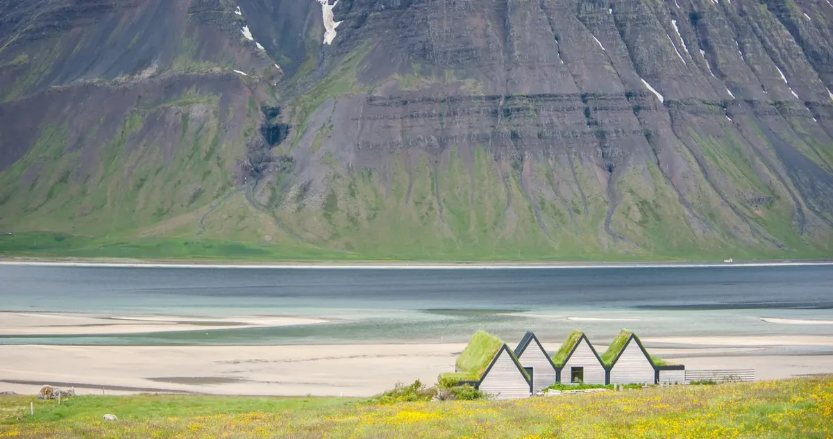 Hafenimpression Isafjord (Island)