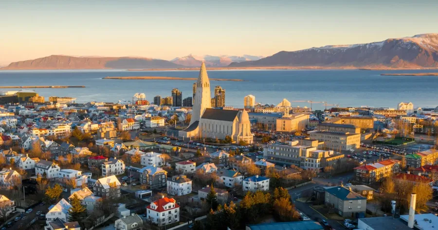 Hafenbild Reykjavik