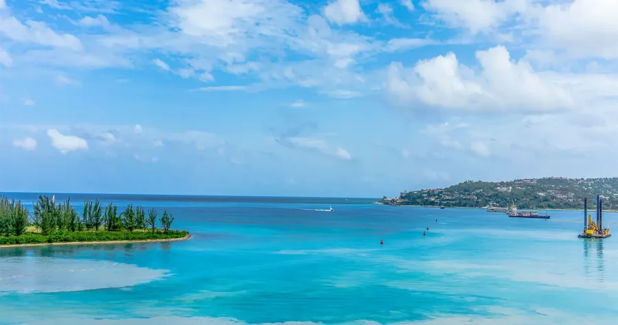 Hafenbild Montego Bay (Jamaika)