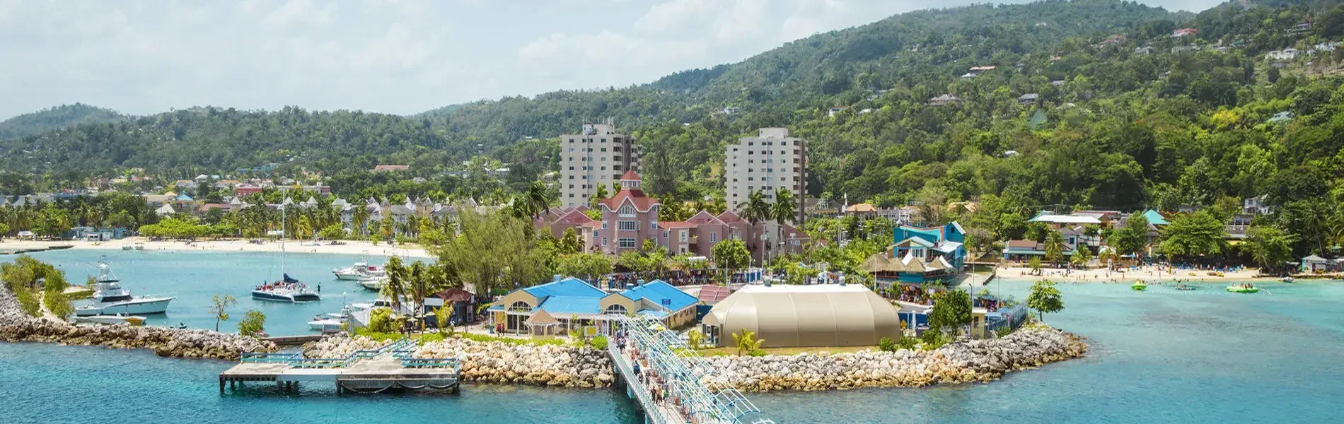 Hafenimpression Ocho Rios (Jamaika)
