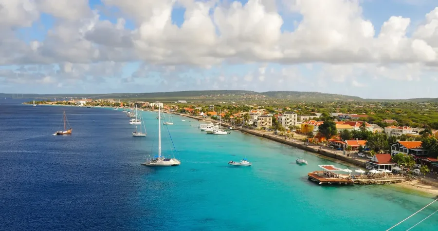 Hafenbild Kralendijk (Bonaire)