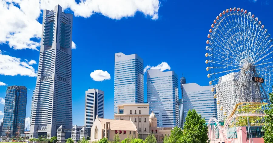 Hafenbild Yokohama (Tokio)