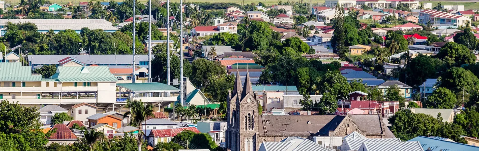 Hafenimpression Basseterre (St. Kitts)