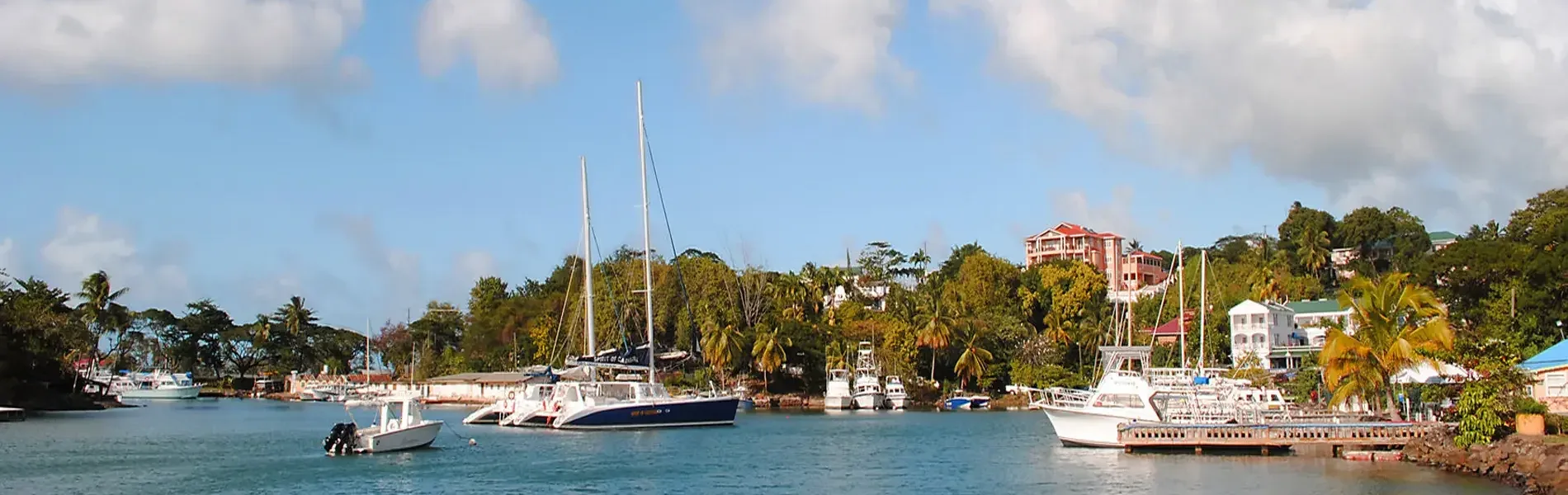 Hafenimpression Castries (St. Lucia)