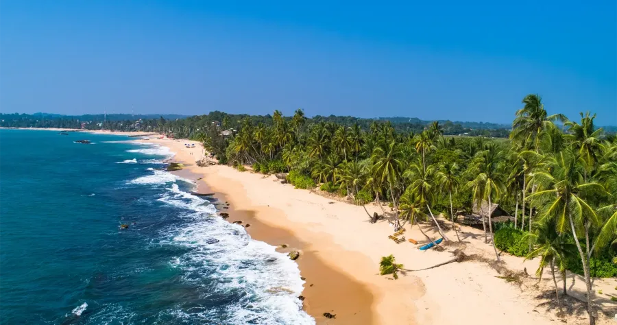 Hafenbild Hambantota (Sri Lanka)