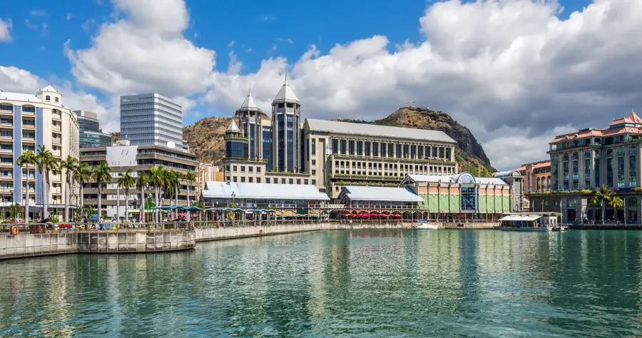 Hafenbild Port Louis