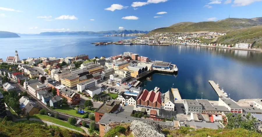 Hafenbild Hammerfest
