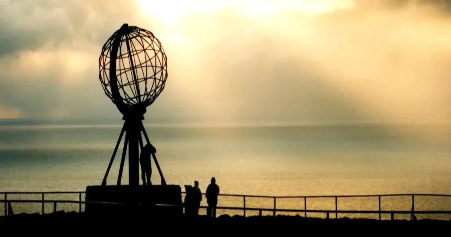 Hafenbild Honningsvåg (Nordkap)