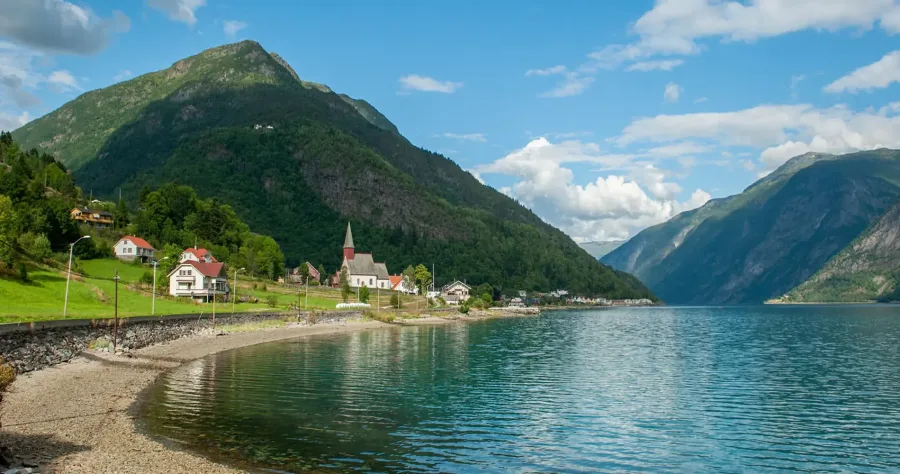 Hafenbild Skjolden