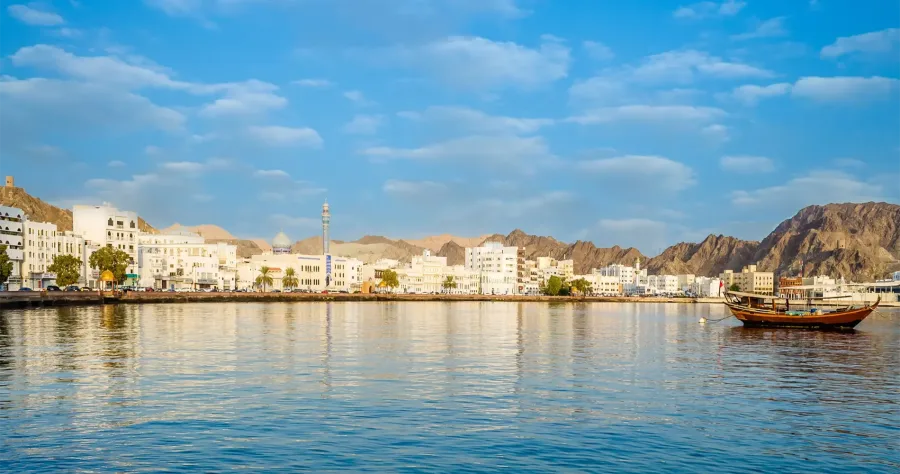 Hafenbild Muscat