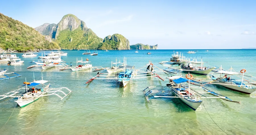 Hafenbild Puerto Princesa, Palawan
