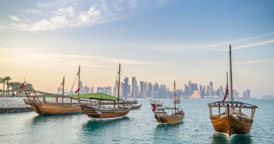 Hafenbild Doha
