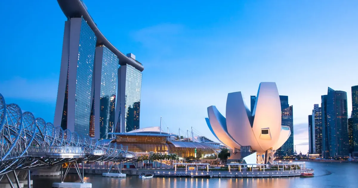 Hafenimpression Singapur