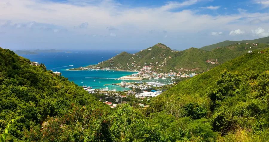 Hafenbild Road Town (Tortola)